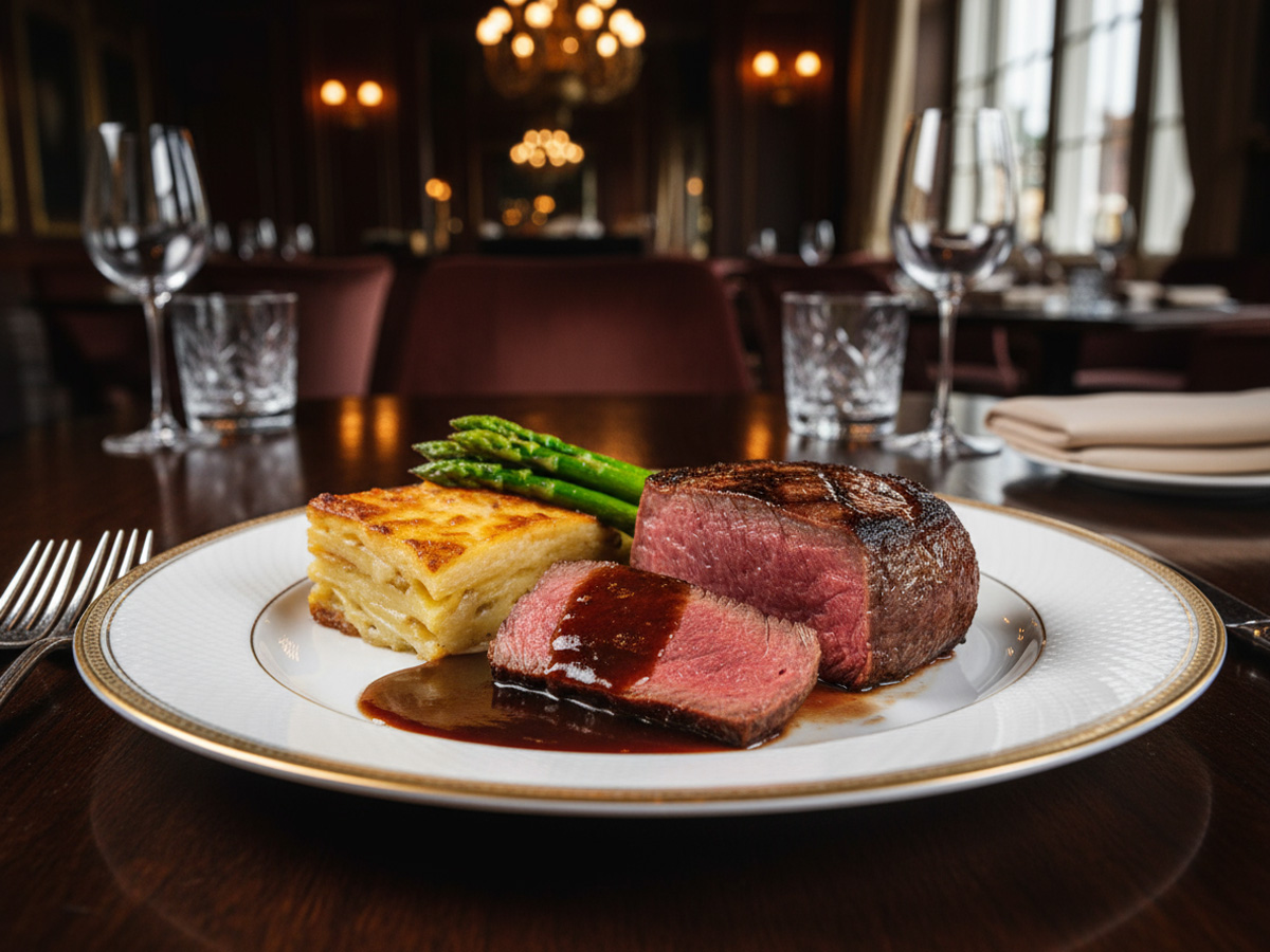 Dry Aged Rumpsteak & Trüffeljus